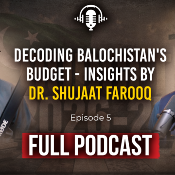 Balochistan’s Budget 2026–2027: An In-Depth Analysis of a Brighter Future | Dr. Shujaat Farooq